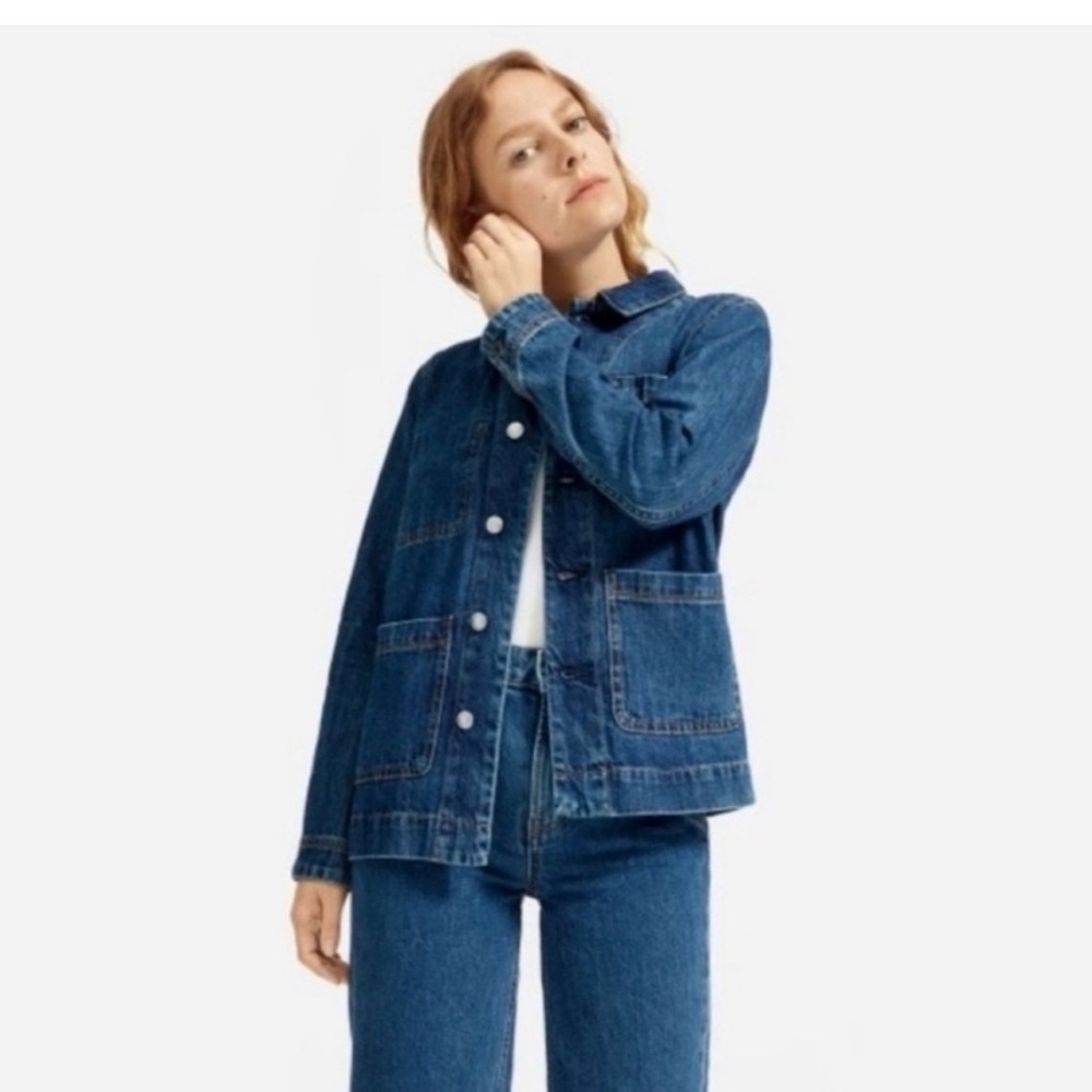 Everlane denim chore jacket